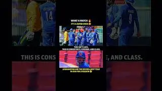What A Match! Afghanistan Show Pure Class 🔥💙 afg vs sa