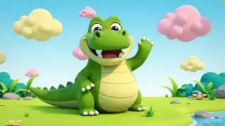 Baby alligator 🐊 #kidsanimation #animation #learning #kids