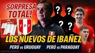 ¡ATENCIÓN PERÚ! Los posibles NUEVOS convocados de Ibañez para la SELECCIÓN PERUANA!