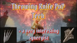 Elden Ring PvP - Throwing Knife Tech - Microspacing - and interesting synergists, patch 1.09