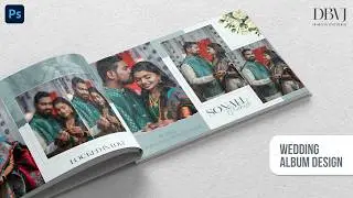 Creative Wedding Album Design 2025 | Design By Vinit Jadhav
