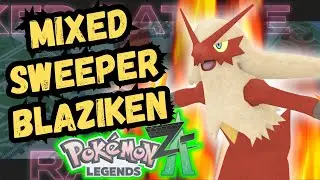 Overheat Blaziken?? Competitive Pokemon Legends Z-A Ranked Ladder Wifi Battles!