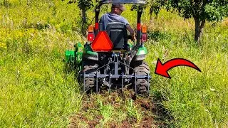 Transforming My Land with This 3-Point Cultivator Plow!