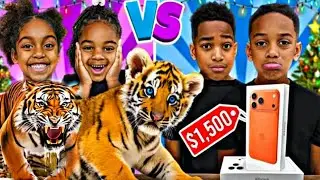 Expensive Vs Cheap Christmas Present Challenge | The Prince Family 