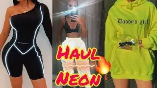 HAUL || НЕОНОВЫЕ И РЕФЛЕКТИВНЫЕ ВЕЩИ || NEWCHIC SHEIN LOVELYWHOLESALE