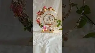 Resin hoop frame..customized Resin loop frame💓best gift ideas#epoxyresin#handmade #wedding#giftideas