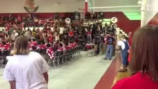 The Luverne Tiger Drumline
