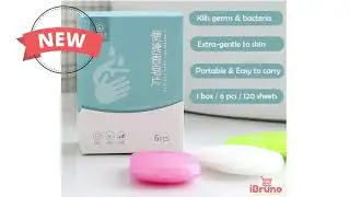 Portable Disposable Hand Soap Sheet