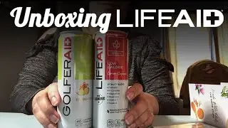 Unboxing LIFEAID Energy Drinks