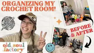 🌟De-Cluttering & Organizing My Giant Yarn Stash | It's too much 🧶