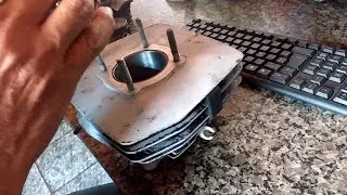 Preparação do motor da DT 180
