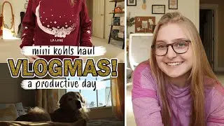a productive day + mini kohls haul! | vlogmas 2020