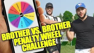BROTHER VS. BROTHER PENALTY WHEEL CHALLENGE!