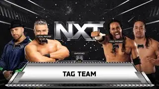 ANDRADE & TONY D'ANGELO VS THE USOS NXT WWE 2K25 Simulation Match