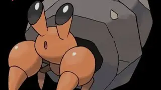 Drawing Dwebble from Pok&eacute;mon #pokemon