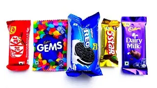dairymilk | 5star | cadbury oreo biscuit  | gems | kitkat 🍫