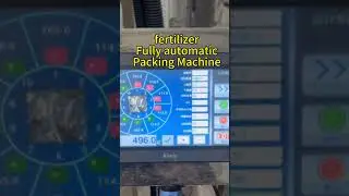 Full-automatic fertilizer packaging machine#automation
