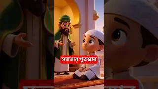 সৎ আমানত 🌙 | Honest Child Cartoon Short