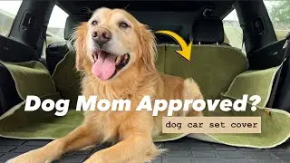 Funny Fuzzy Pet Seat Cover Review: Stylish & Easy to Clean Dog Car Cover for Cars & SUVs #review