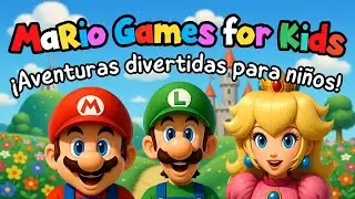 Super Mario Bros.U Deluxe part 2 Gameplay for Kids | Calm & Fun No Commentary 🎮🍄