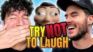 TRY NOT TO LAUGH CHALLENGE w/ KNJ (Content Warning)