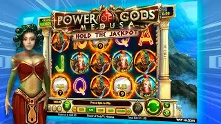 Power of Gods Medusa - slot machine trailer
