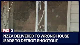 Pizza delivered to wrong house leads to Detroit shootout