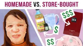 We Tested DIY Sheet Masks Vs. Store-Bought Sheet Masks