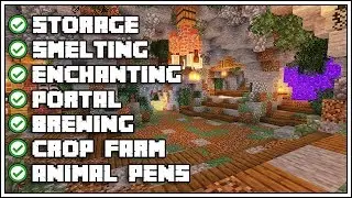 Minecraft Ultimate Cave Base Tutorial [How To Build]