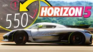 Forza Horizon 5 PL - Milion koni mechanicznych GLITCH 🤯 Lecimy 550 KM/H 😱