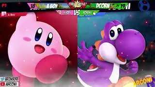 Kirby vs Yoshi Crew Battle!
