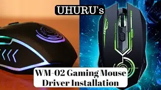 Как загрузить и установить драйвер для игровой мыши UHURU WM-02