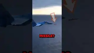 WHY IS THIS JET CHASING A MISSILE? #shorts