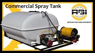 725 Gallon - Lawn Care Skid - Mechanical Agitation - Single Reel - River Bend Industries