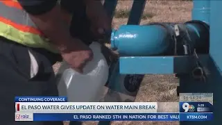 City looks at aftermath of major water break