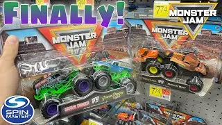 NEW Spin Master Monster Jam GRAVE DIGGER Double Pack FOUND! RARE Exclusives & New Greenlights FOUND!
