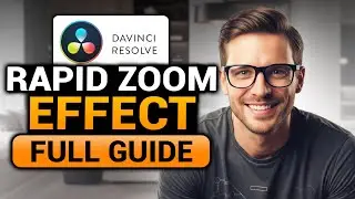 Rapid Zoom Effect DaVinci Resolve (BEST FULL GUIDE) | NO Yapping, Straight To The Point!