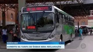 Aumento na tarifa do transporte coletivo gera reclama&ccedil;&otilde;es em Sorocaba