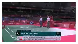 detik2 kemenangan greysia poli di final olimpiade tokyo 2020