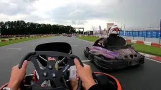 Karten kartcentrum Lelystad RX250 in de regen 4 Juli