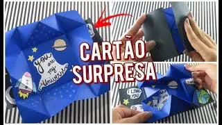 CARTÃO SURPRESA EXPLOSIVO - Presente criativo para dia dos namorados ♥