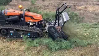 ENERGREEN RoboGreen Evo - mulczowanie - robot gąsienicowy sterowany radiowo