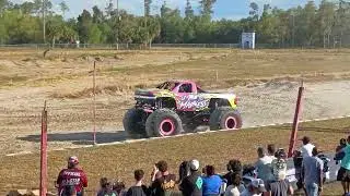 Athena Kozel Lil Miss Madness freestyle All Star Monster Truck tour Naples FL day 1 