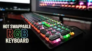 Unboxing this $30 Hot Swappable RGB Keyboard