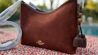 Обзор сумки Coach Laurel через плечо с кисточками