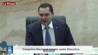 Esto dijo Tomás Zambrano en su primer discurso como presidente electo del Congreso Nacional