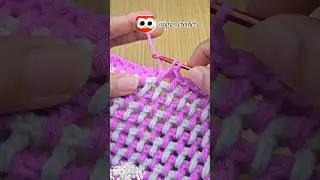 Modern Crochet Pattern Design Tutorial✳️✳️ #crochet #knitting #tejedoras #handmade #blanket #trend