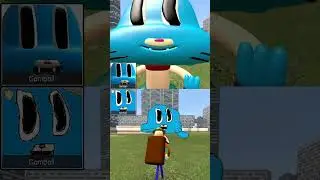 Gmod: 3D Vs 2D Memes Nextbots // Memes in 3D [Comparison] // Tilitobby, Pertrik #shorts #short
