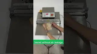 500ES Efficiency Food Sealing Machine External Vacuum Packing Machine With Nitrogen Gas Insertion