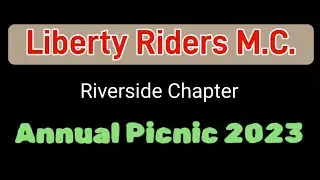 Liberty Riders M.C Annual Picnic 2023 Fairmont Park Nikon